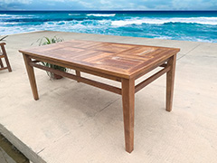 菠萝格户外桌椅