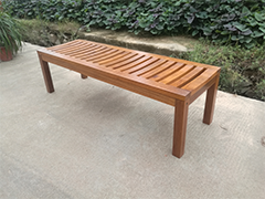 Indonesian Merbau Garden Bench  - 1.4m