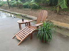 liding Sun Lounger RecliningIndonesian Merbau chair